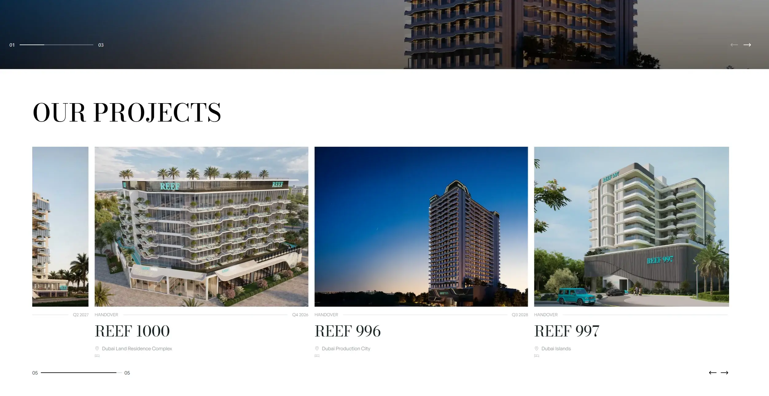 REEF Luxury Developments
